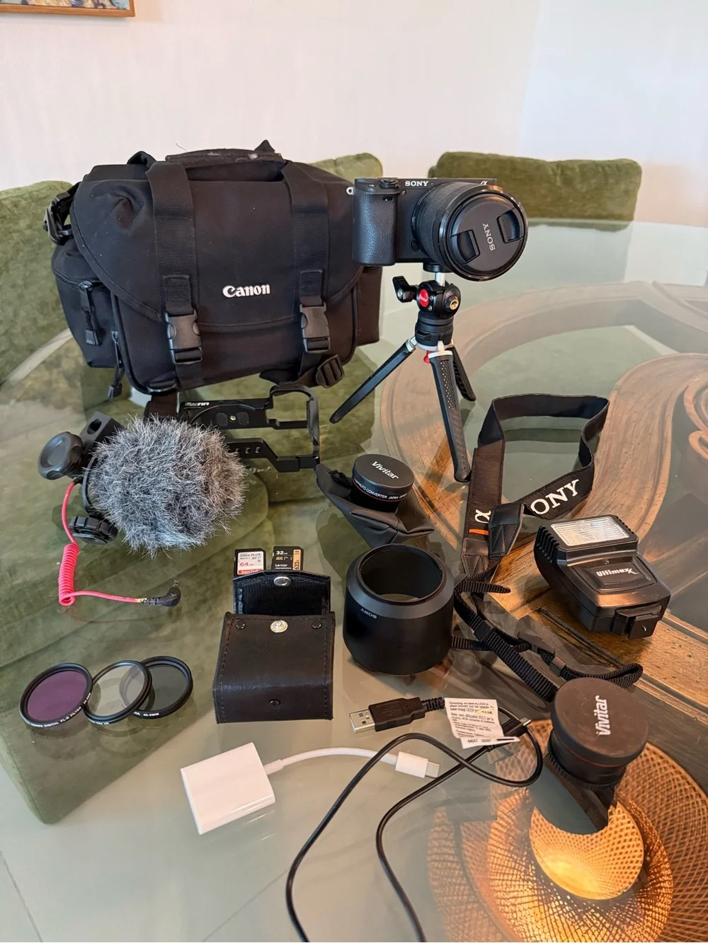 Sony A6400 with fisheye lens